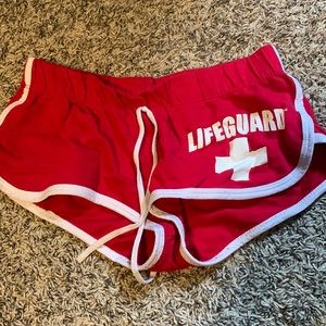 lifeguard shorts!! size: xs